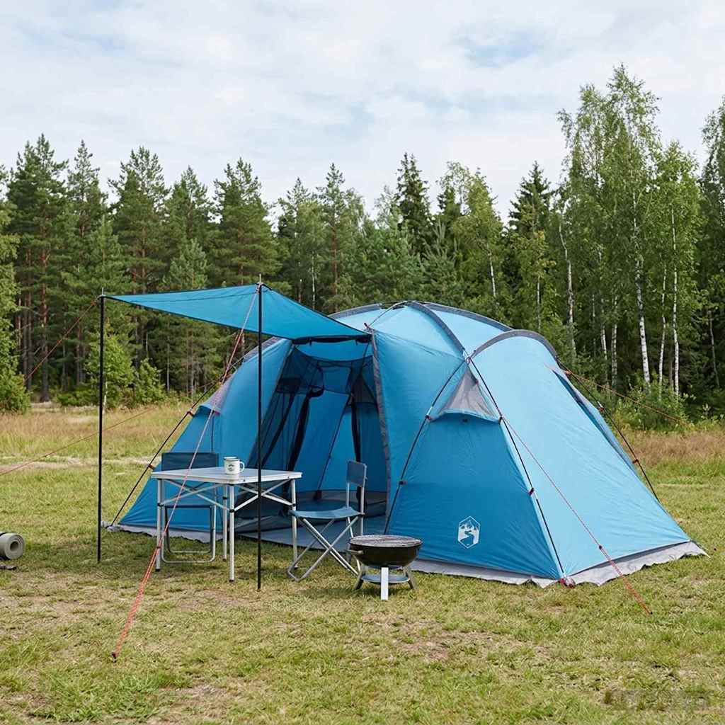 Tunneltelt Blå 520 x 260 x 175 cm 185T Polyester med PU Belegg