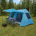 Tunneltelt Blå 400 x 278 x 182 cm 185T Polyester med PU Belegg