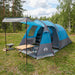 Tunneltelt Blå 390 x 215 x 152 cm 185T Polyester med PU Belegg