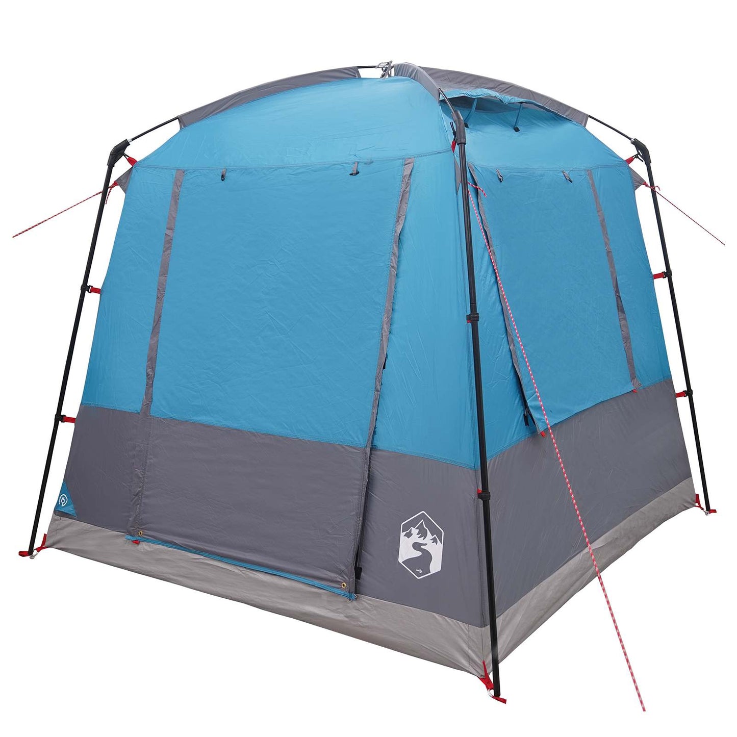 Partytelt Blå 4 personer 185T Polyester med PU Belegg