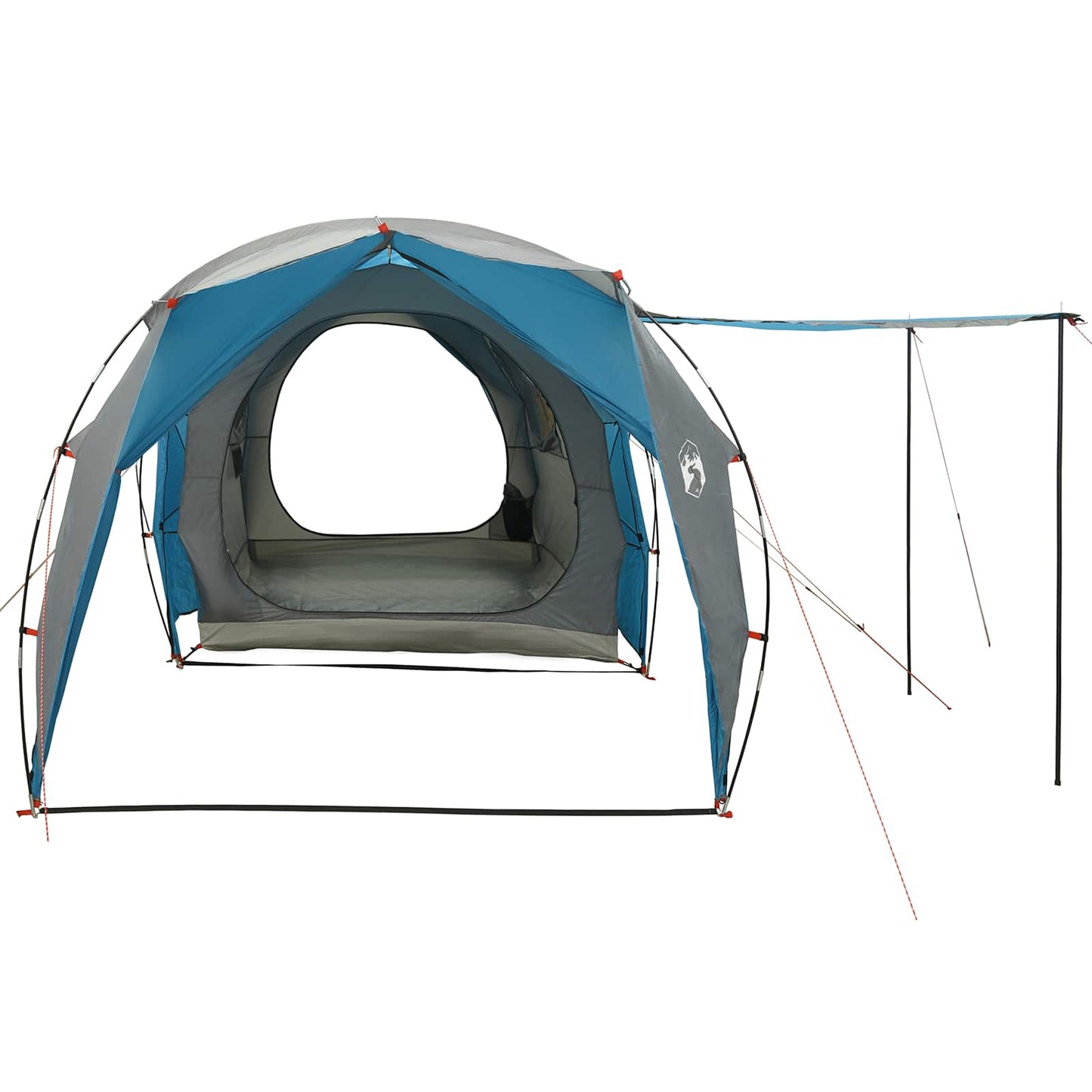 Tunneltelt Blå 382 x 262 x 214 cm 185T Polyester med PU Belegg