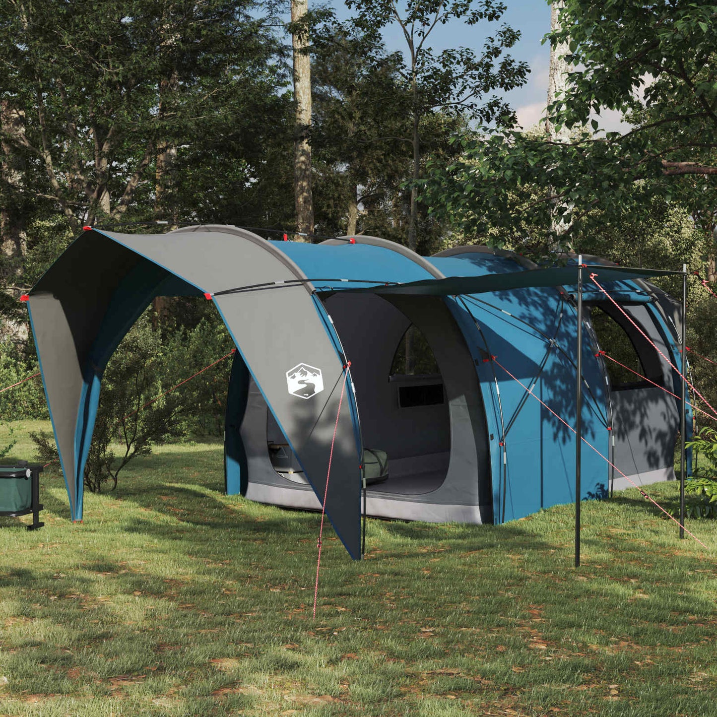 Tunneltelt Blå 562 x 265 x 216 cm 185T Polyester med PU Belegg