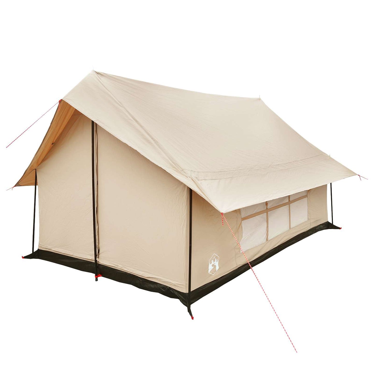 Hyttetelt Krem 340 x 246 x 210 cm Syntetisk bomull