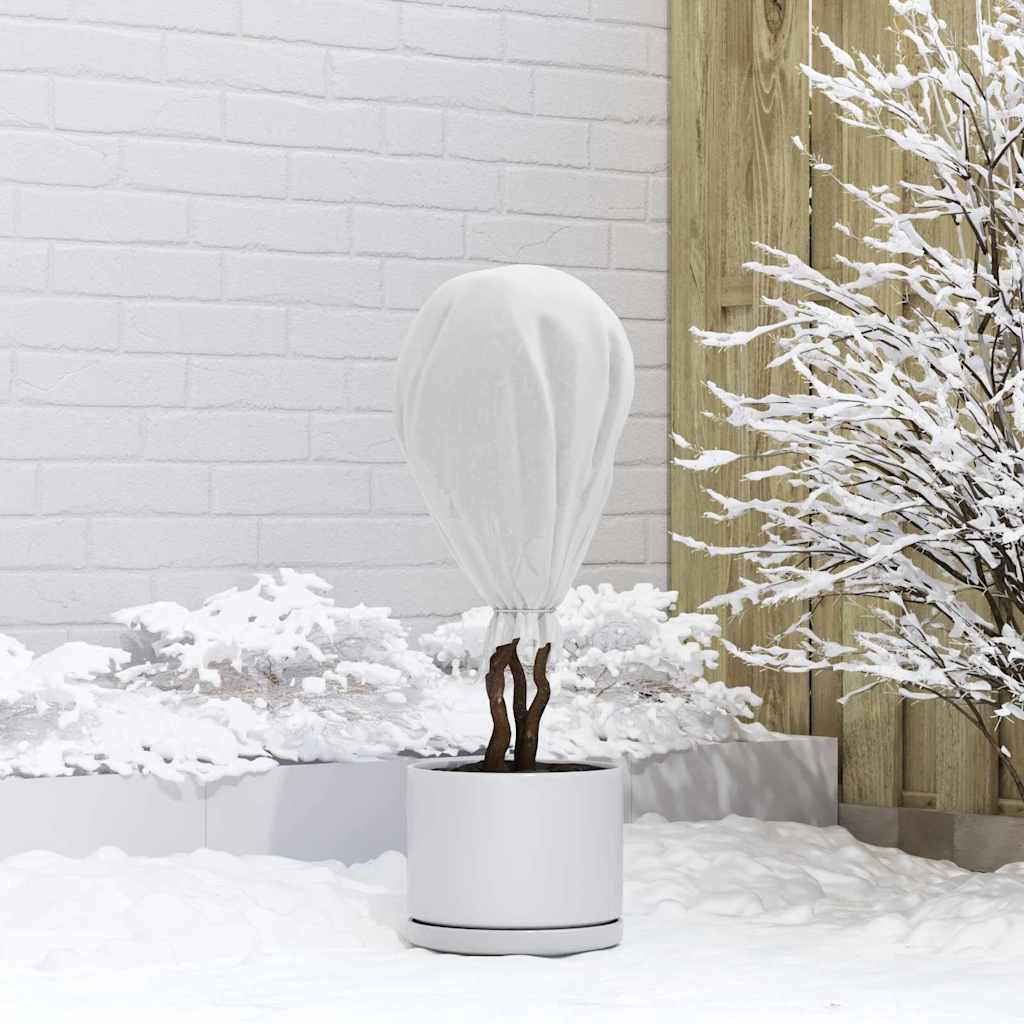 Frostbeskyttelse Plante Fleece Hvit 20 x 1,6 m Uvevd Stoff