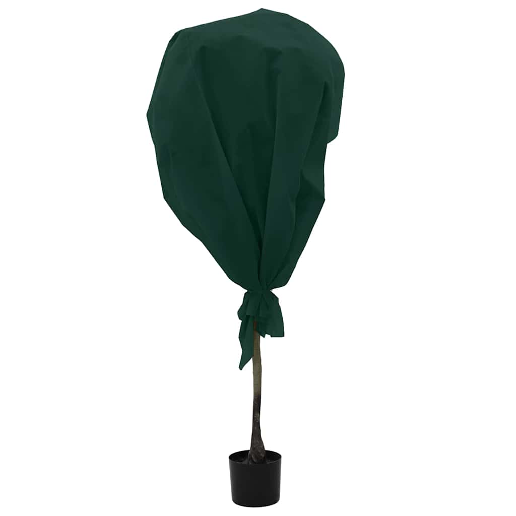 Frostbeskyttelse Plante Fleece grønn 100 x 1,6 m Uvevd Stoff