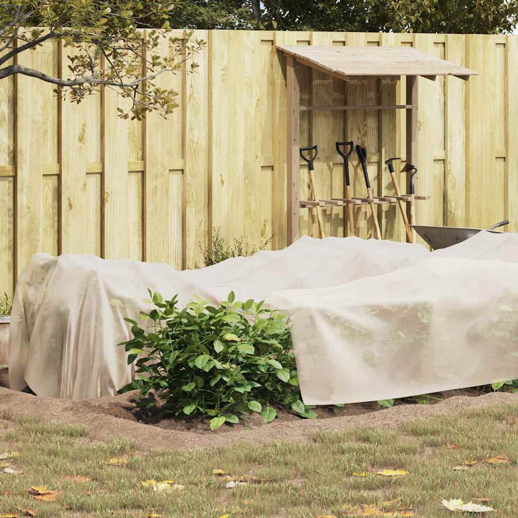 Frostbeskyttelse Plante Fleece Beige 50 x 1,6 m Uvevd Stoff
