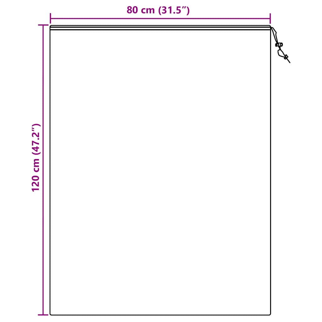 Frostbeskyttelse Plantefleece Dekker 10 pcs grønn 0,8 x 1,2 m