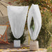 Frostbeskyttelse Plantefleece Dekker 5 pcs Hvit 1,55 x 1,55 m