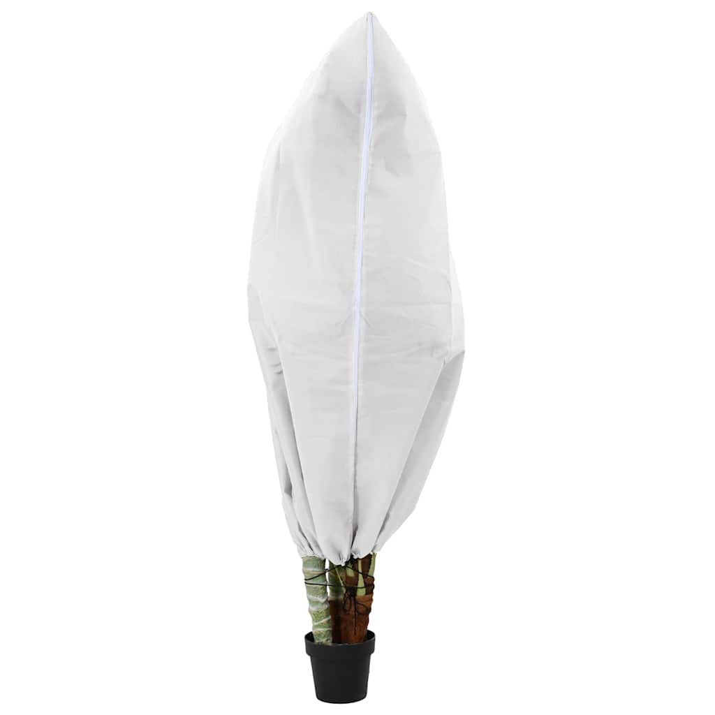 Frostbeskyttelse Plantefleece Dekker 5 pcs Hvit 1,55 x 1,55 m