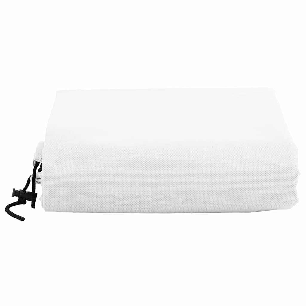 Frostbeskyttelse Plantefleece Dekker 5 pcs Hvit 1,55 x 1,55 m