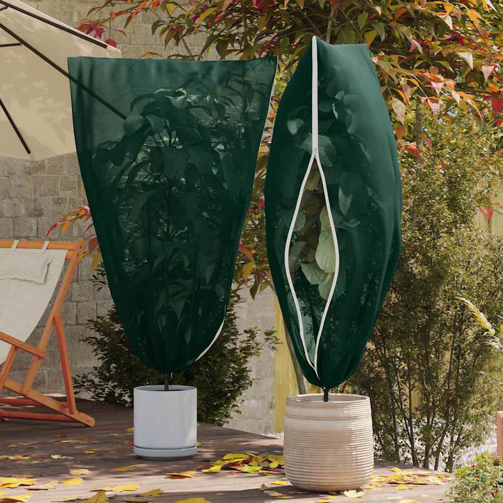 Frostbeskyttelse Plantefleece Dekker 5 pcs grønn 1,8 x 1,2 m