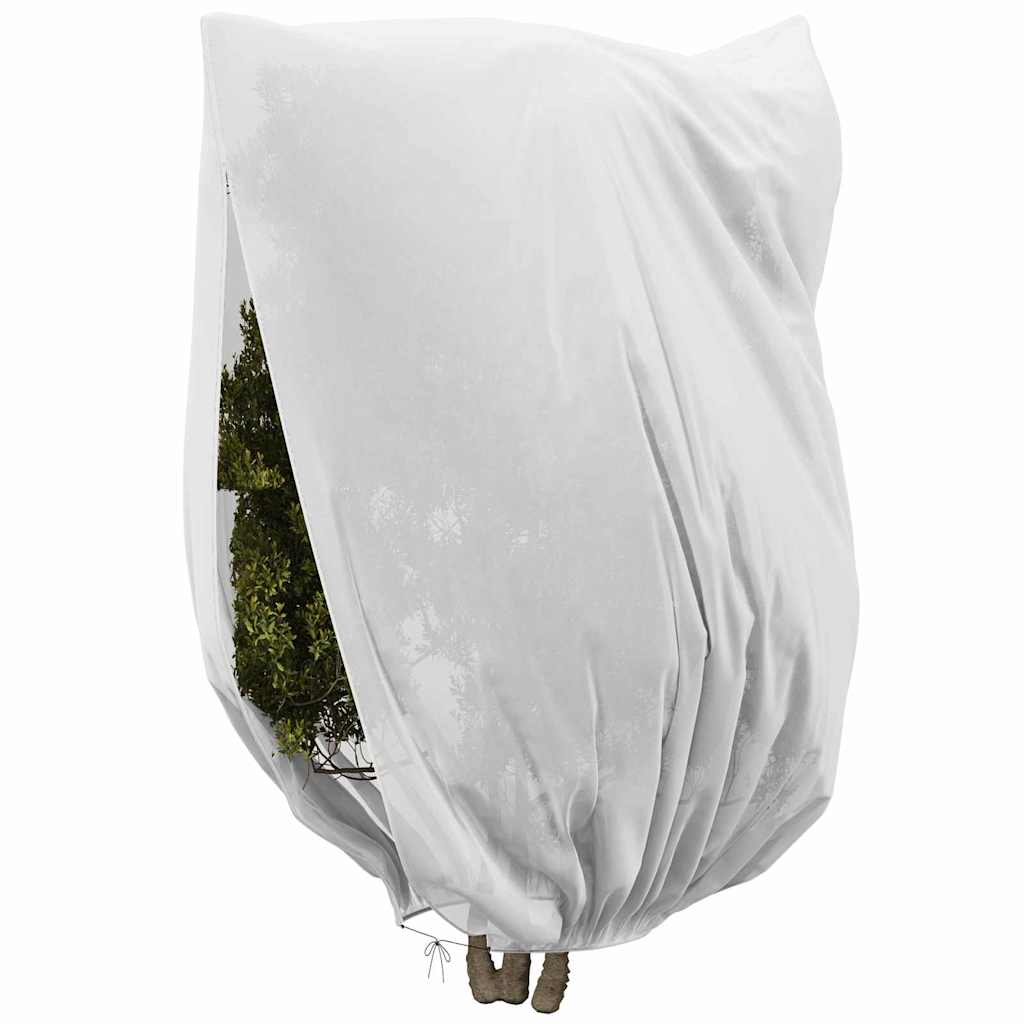 Frostbeskyttelse Plantefleece Dekker Hvit 2,4 x 2 m Uvevd Stoff