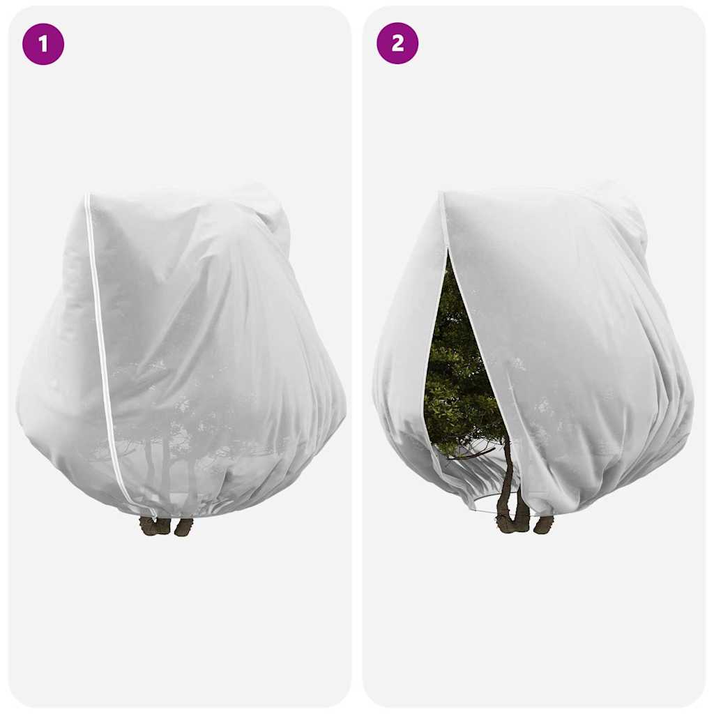 Frostbeskyttelse Plantefleece Dekker 3 pcs Hvit 2,5 x 3,14 m