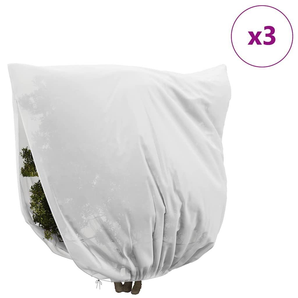 Frostbeskyttelse Plantefleece Dekker 3 pcs Hvit 3,5 x 3,93 m