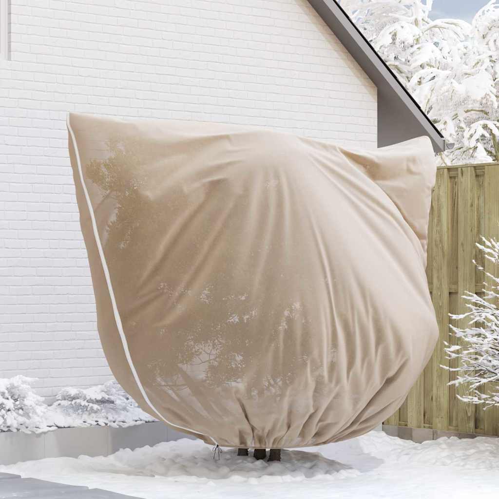 Frostbeskyttelse Plantefleece Dekker 3 pcs Beige 2,5 x 3,14 m