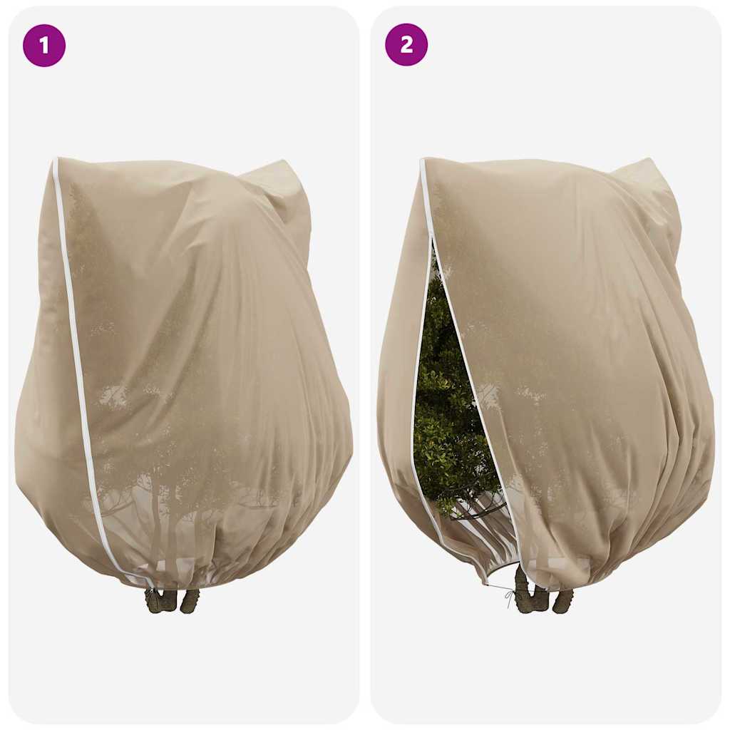 Frostbeskyttelse Plantefleece Dekker 3 pcs Beige 3 x 3,93 m