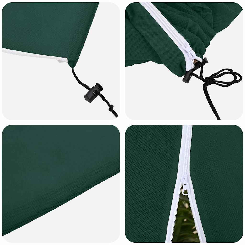Frostbeskyttelse Plantefleece Dekker grønn 3,5 x 2,5 m