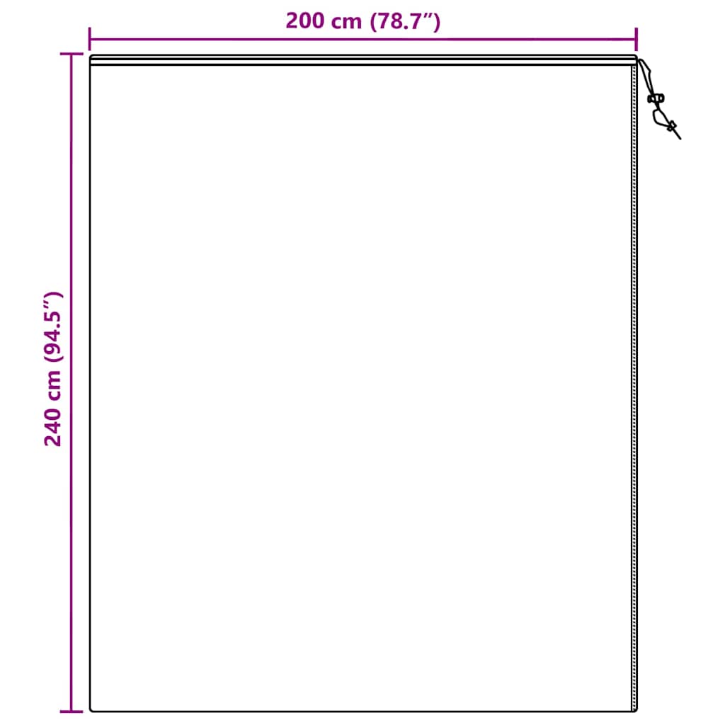 Frostbeskyttelse Plantefleece Dekker 3 pcs grønn 2,4 x 2 m