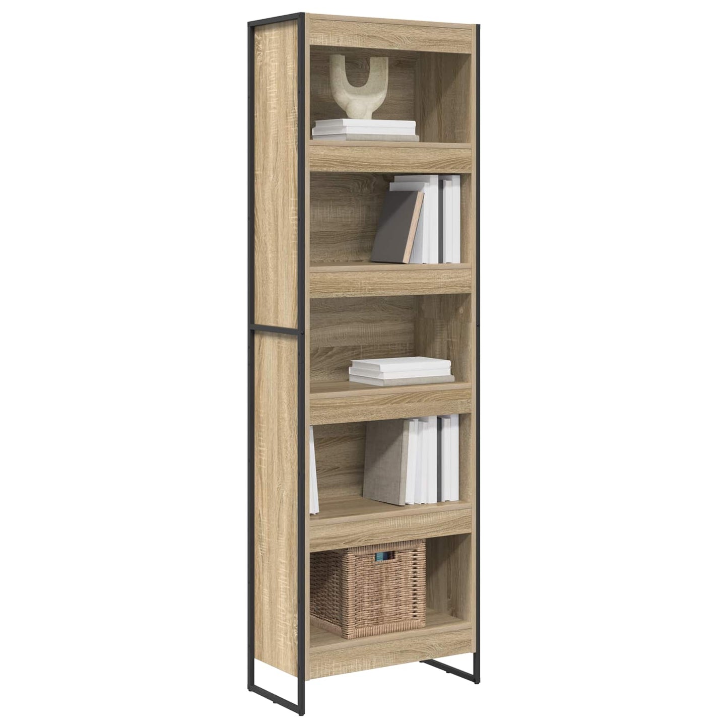 Bokskap 60 x 30 x 189,5 cm Konstruert tre Sonoma