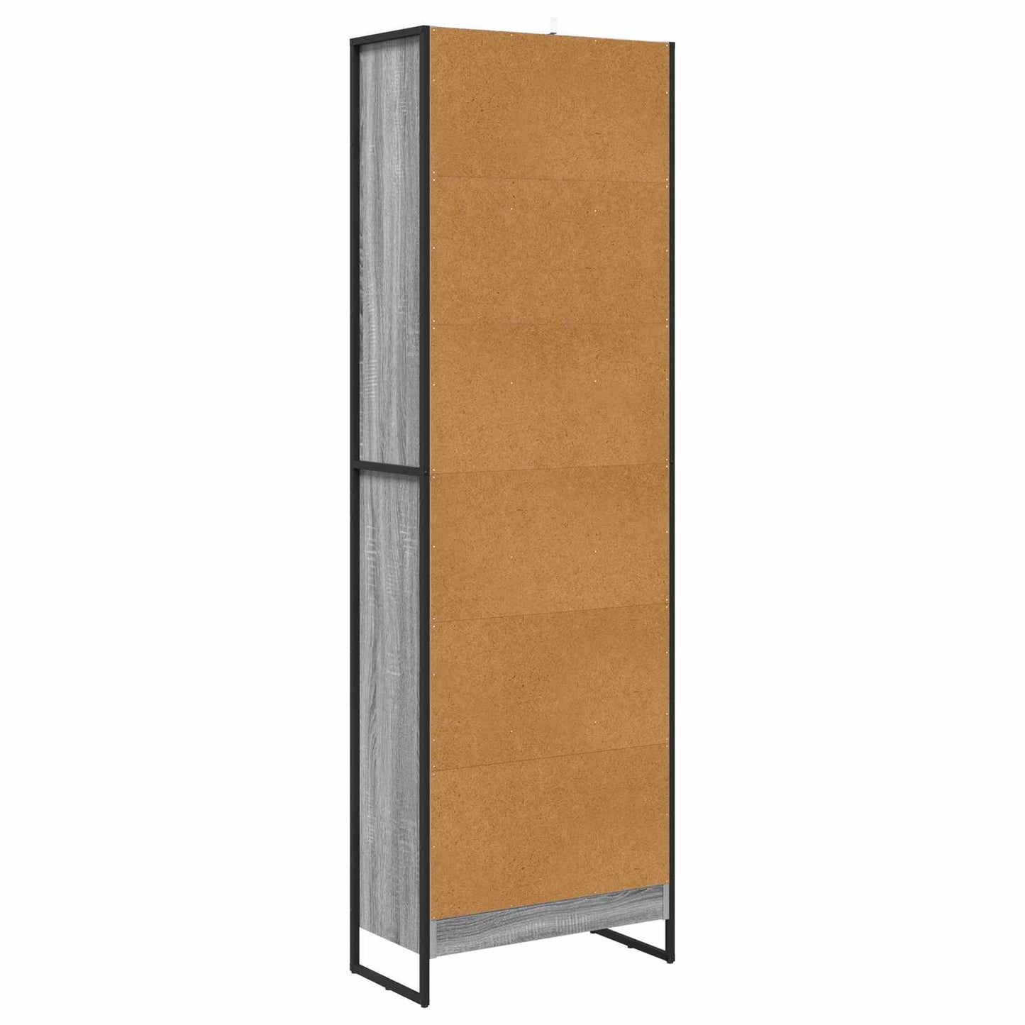 Bokskap 60 x 30 x 189,5 cm Konstruert tre Grå Sonoma