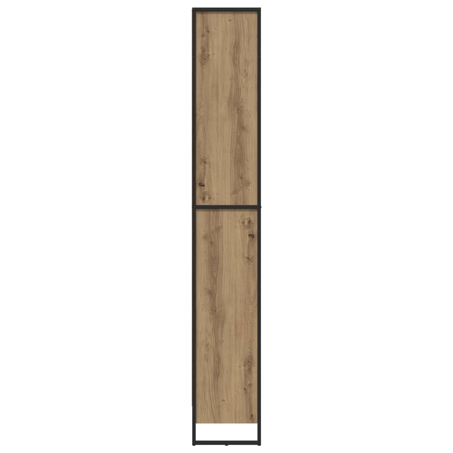 Bokskap 60 x 30 x 189,5 cm Konstruert tre Kunstnerisk Eik