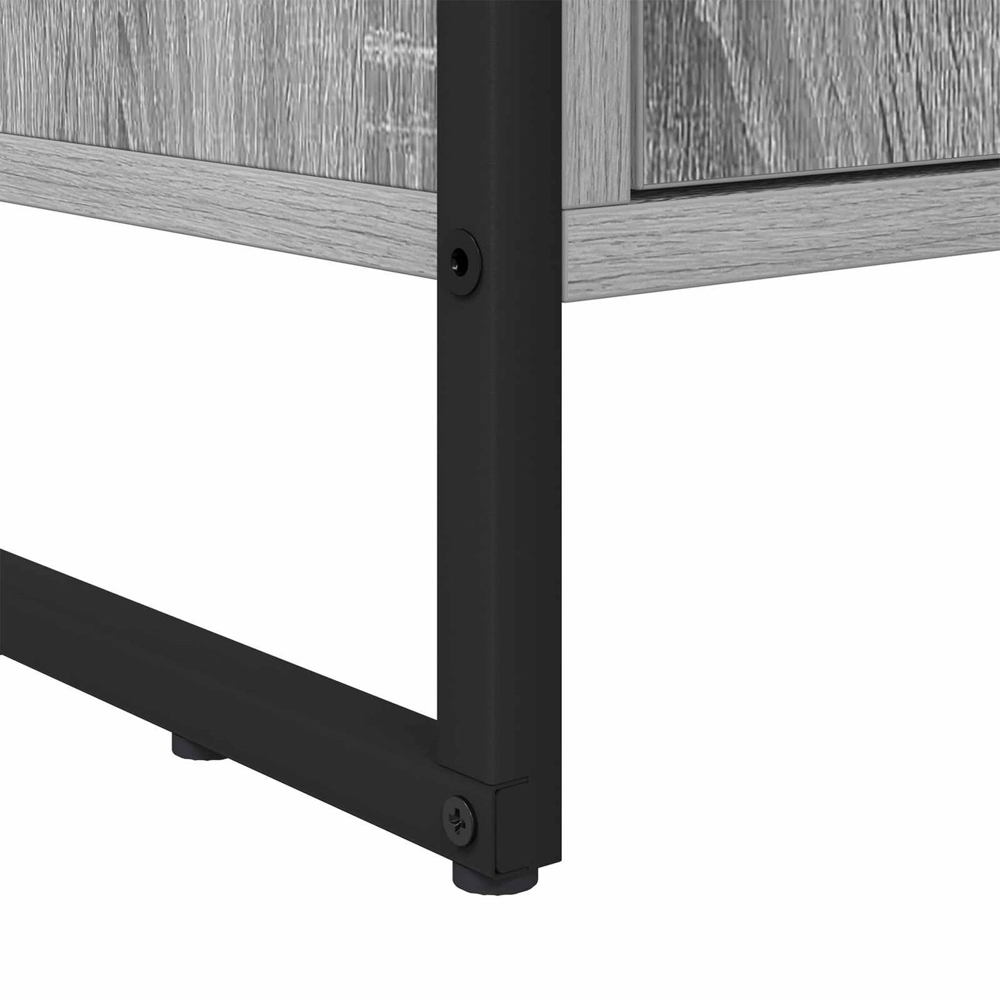 Bokskap 99,5 x 30 x 108 cm Konstruert tre Grå Sonoma