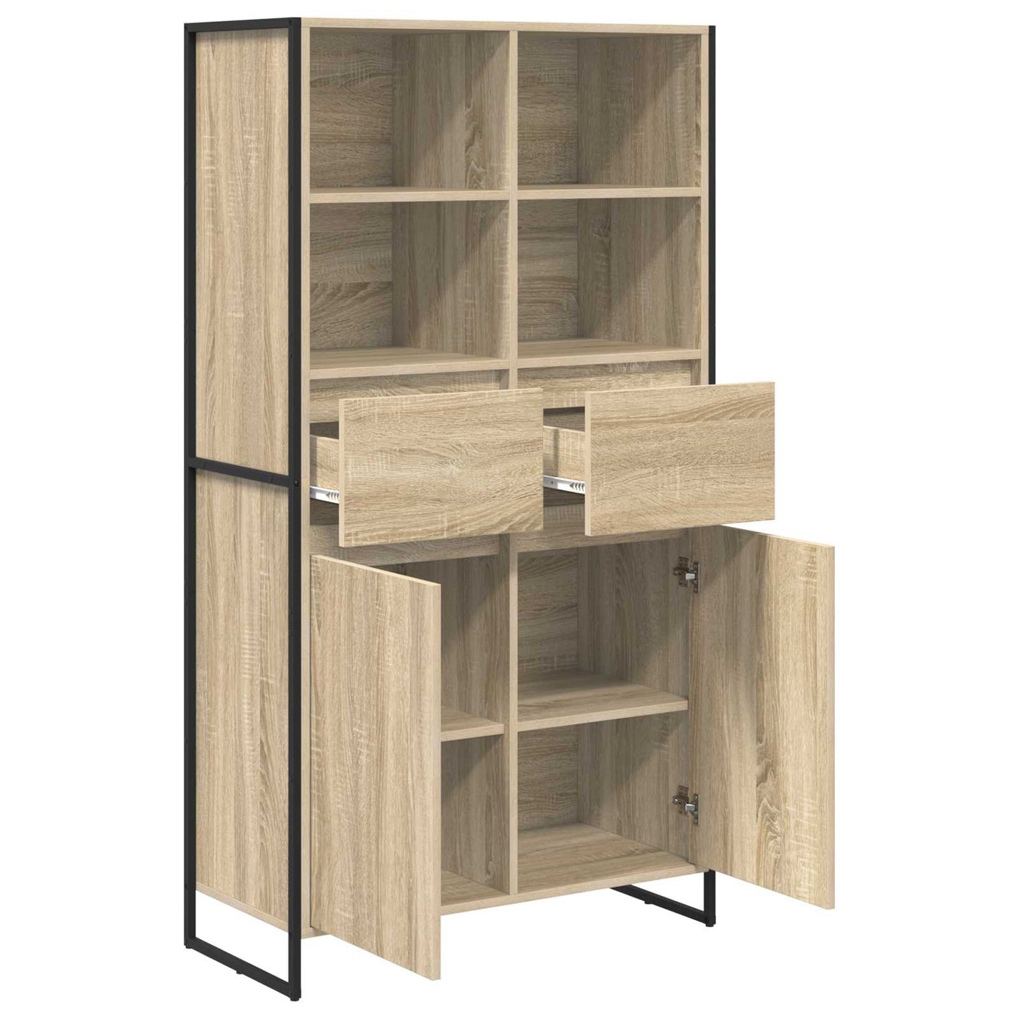 Serviesskap Sonoma 81 x 36 x 150.5 cm Konstruert tre