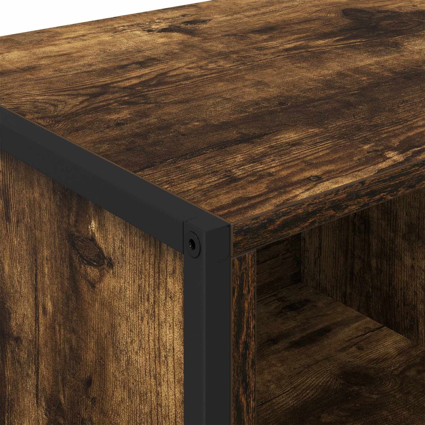 Serviesskap Røyk Eik 81 x 36 x 150.5 cm Konstruert tre
