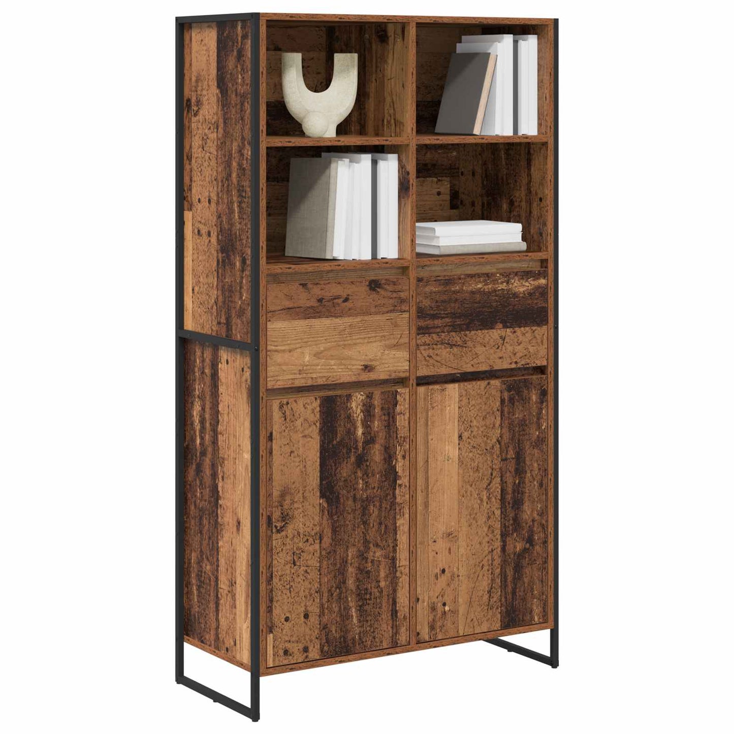 Serviesskap Gamle tre 81 x 36 x 150.5 cm Konstruert tre