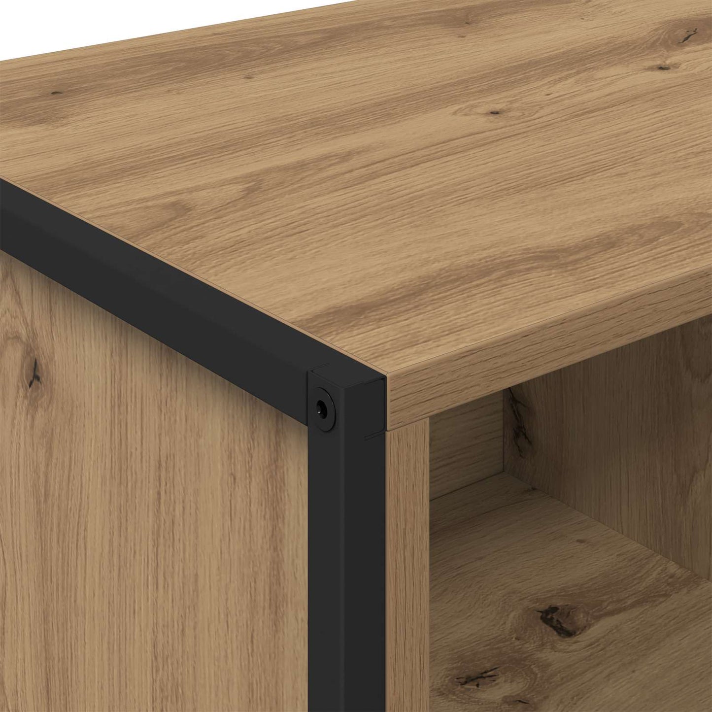 Serviesskap Kunstnerisk Eik 81 x 36 x 150.5 cm Konstruert tre
