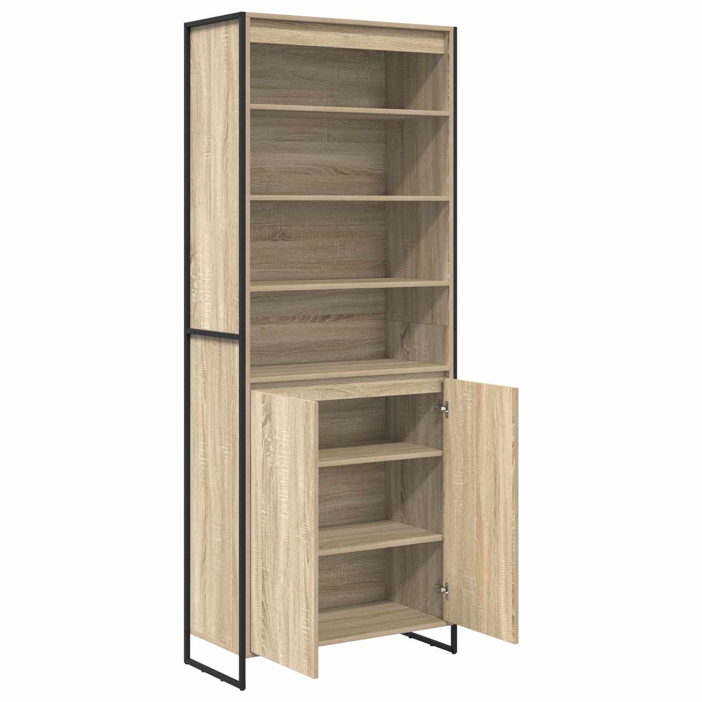 Høye Skap Sonoma 79 x 36 x 200 cm Konstruert tre