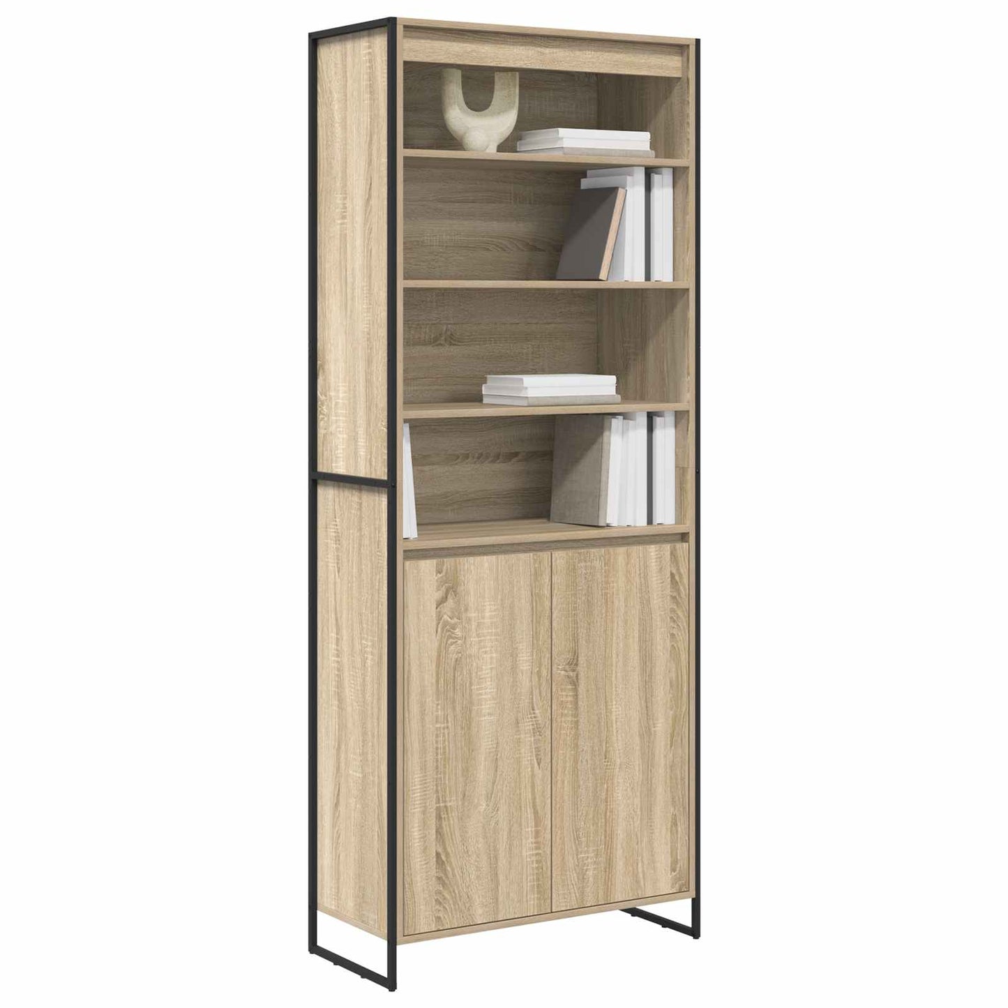 Høye Skap Sonoma 79 x 36 x 200 cm Konstruert tre