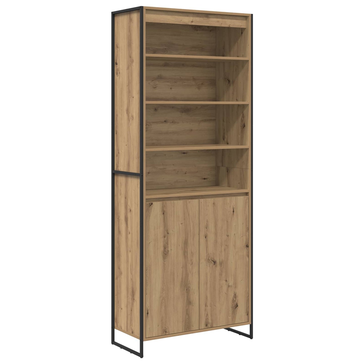 Høye Skap Kunstnerisk Eik 79 x 36 x 200 cm Konstruert tre