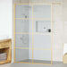 Walk-in Dusjvegg Gull 140 x 195 cm herdet glass
