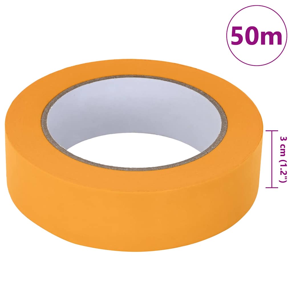 Maler Maskeringstape 24 pcs Gul 30mm x 50m Papir