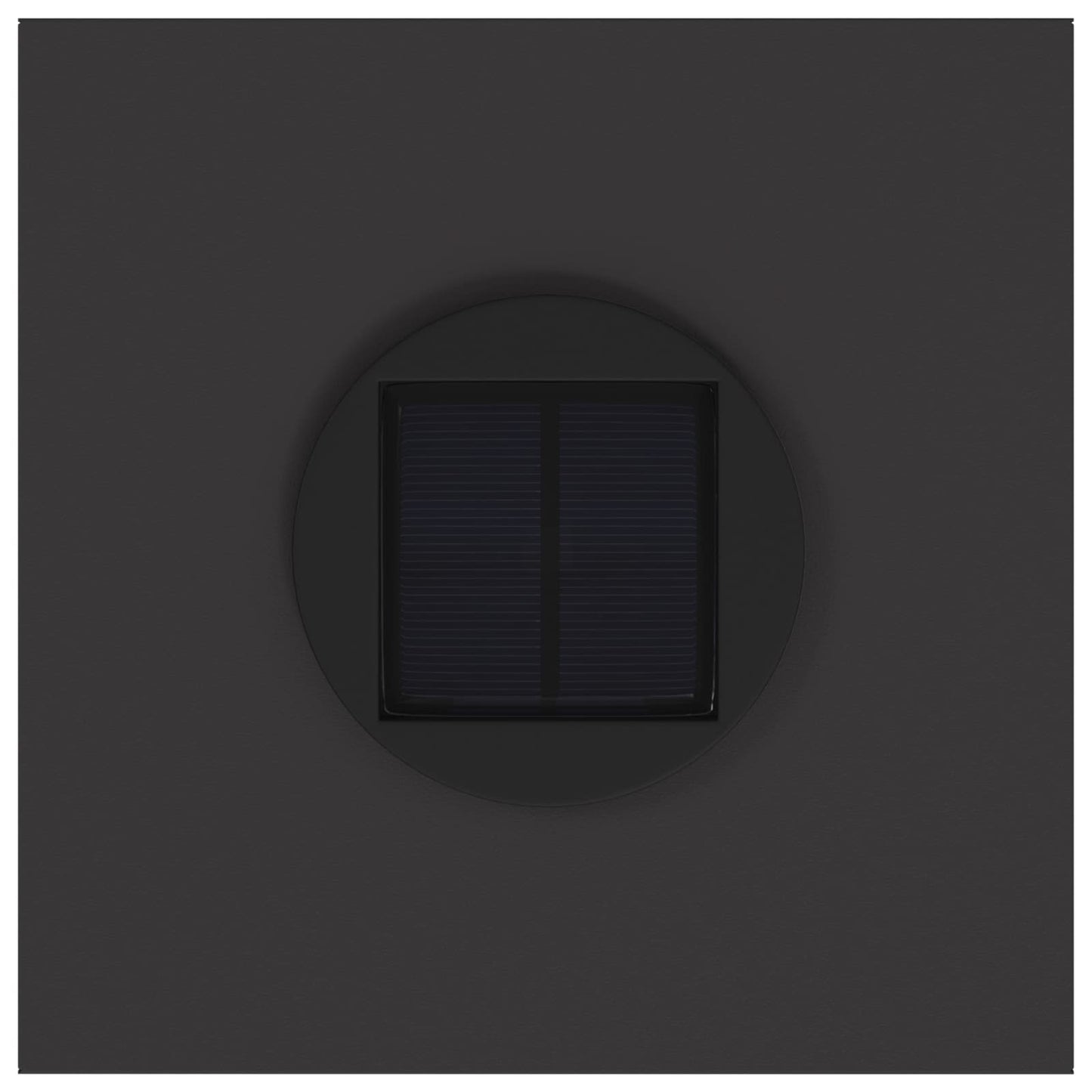Solcelle LED Stibelys 2 pcs Svart Kaldvalset stål