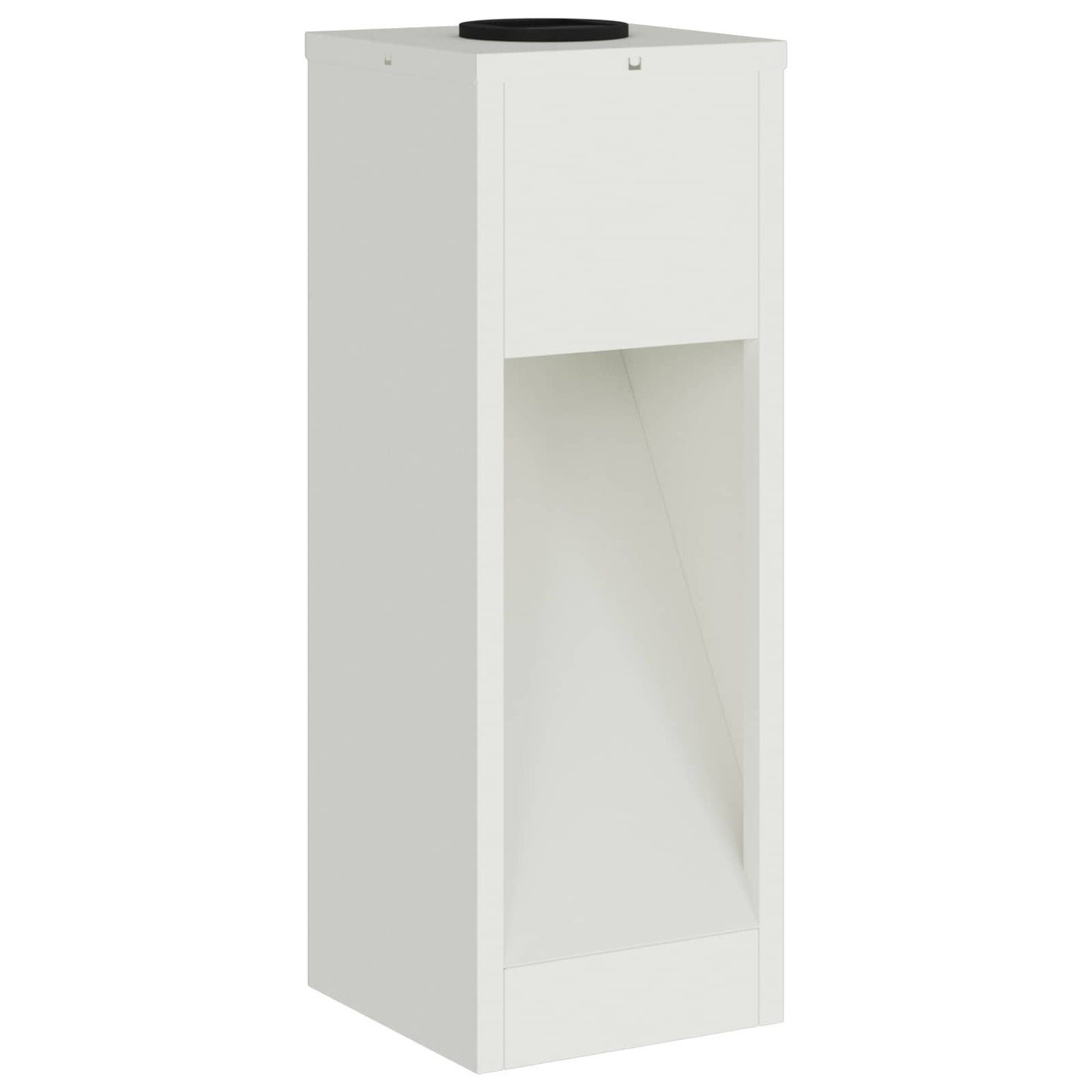 Solcelle LED Stibelys 2 pcs Hvit Kaldvalset stål