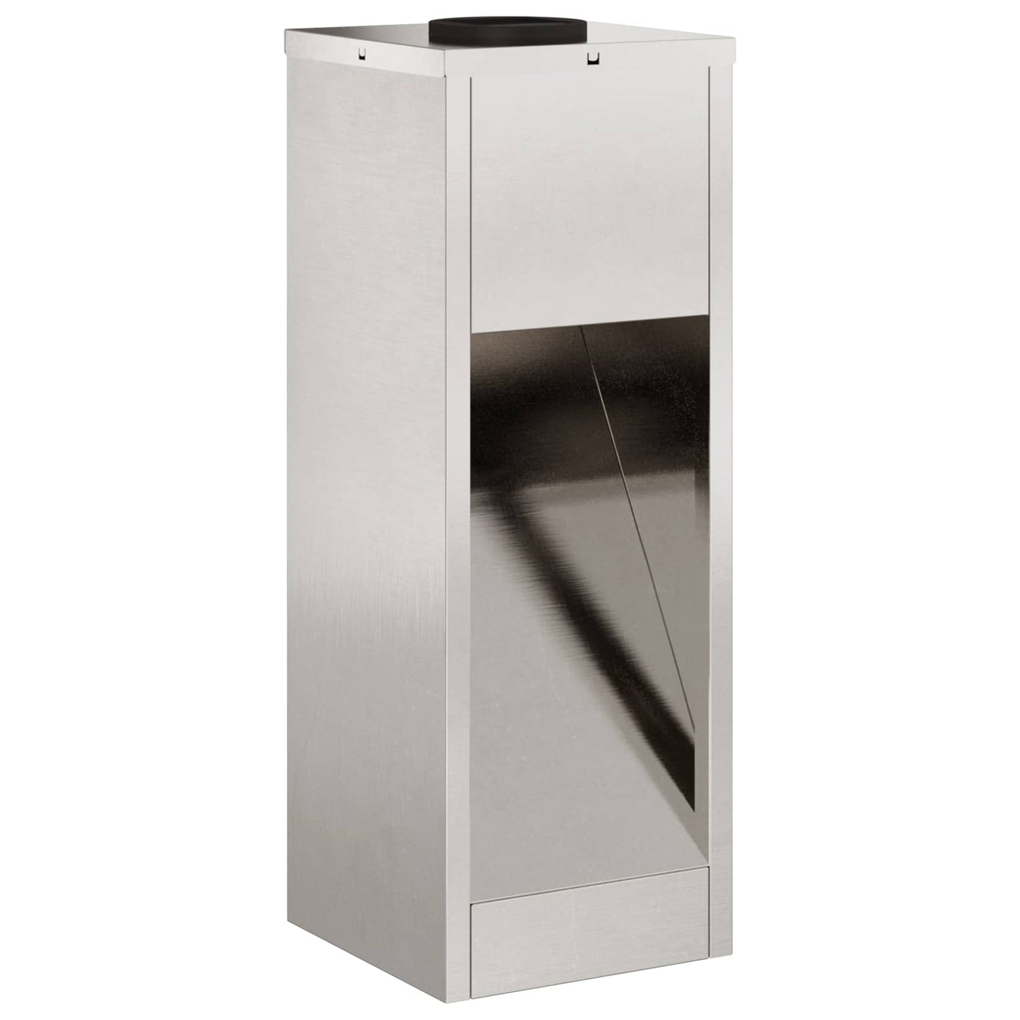 Solcelle LED Stibelys 2 pcs sølv Rustfritt Stål