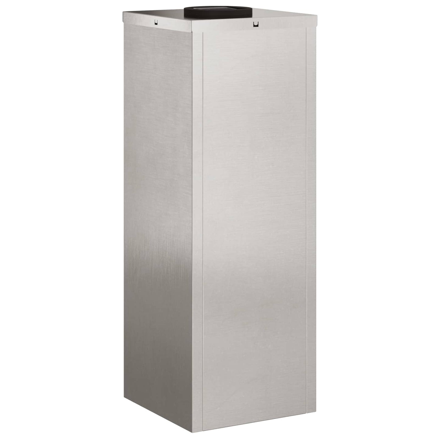 Solcelle LED Stibelys 2 pcs sølv Rustfritt Stål