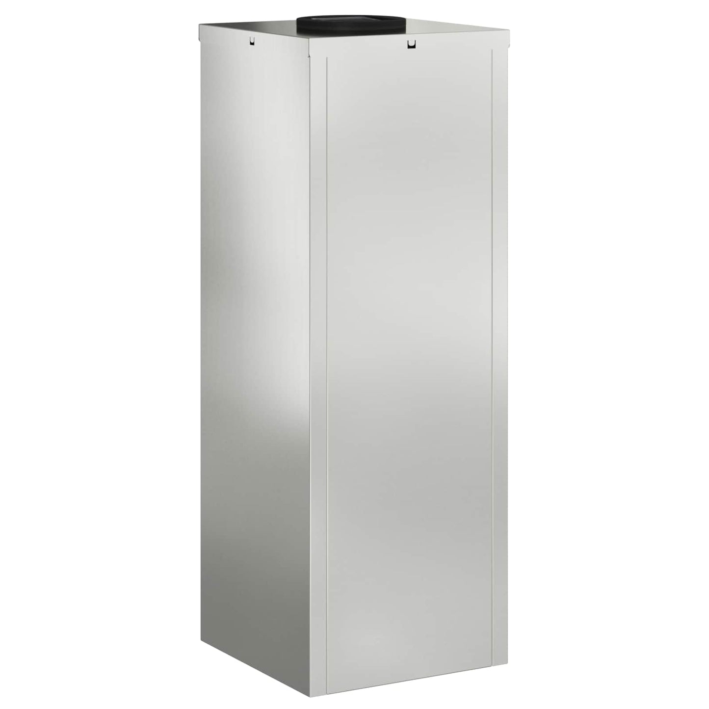 Solcelle LED Stibelys 2 pcs sølv Galvanisert
