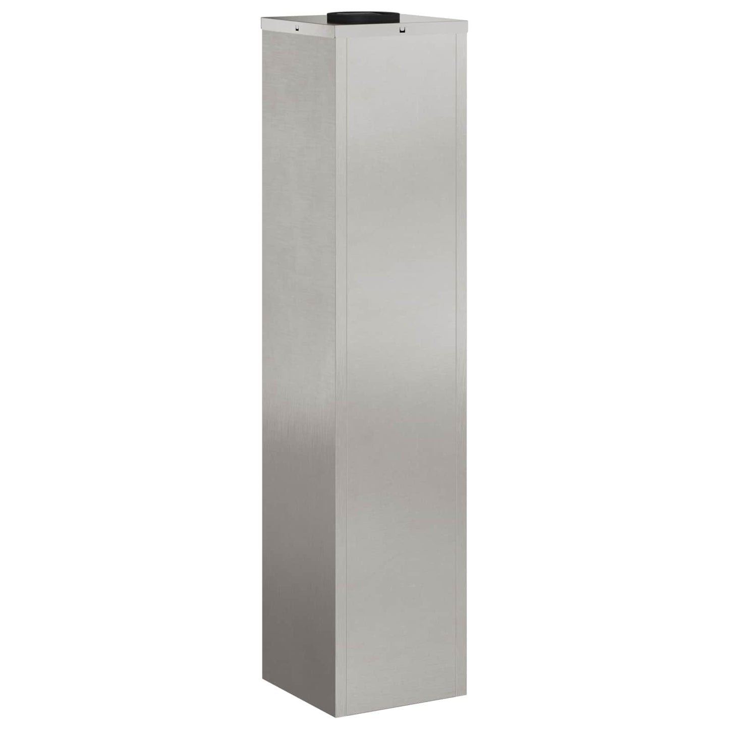 Solcelle LED Stibelys 2 pcs sølv Rustfritt Stål