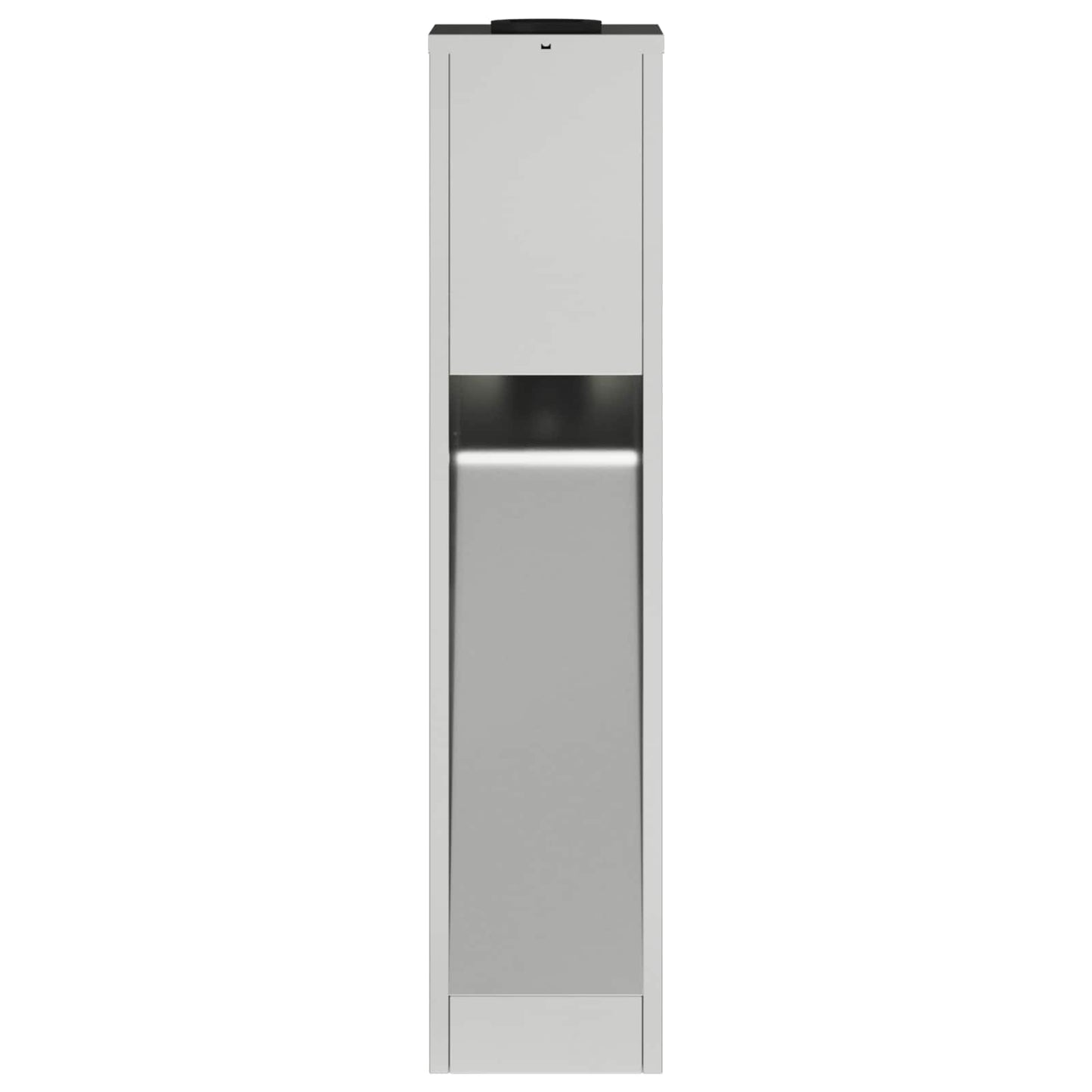Solcelle LED Stibelys 2 pcs sølv Galvanisert