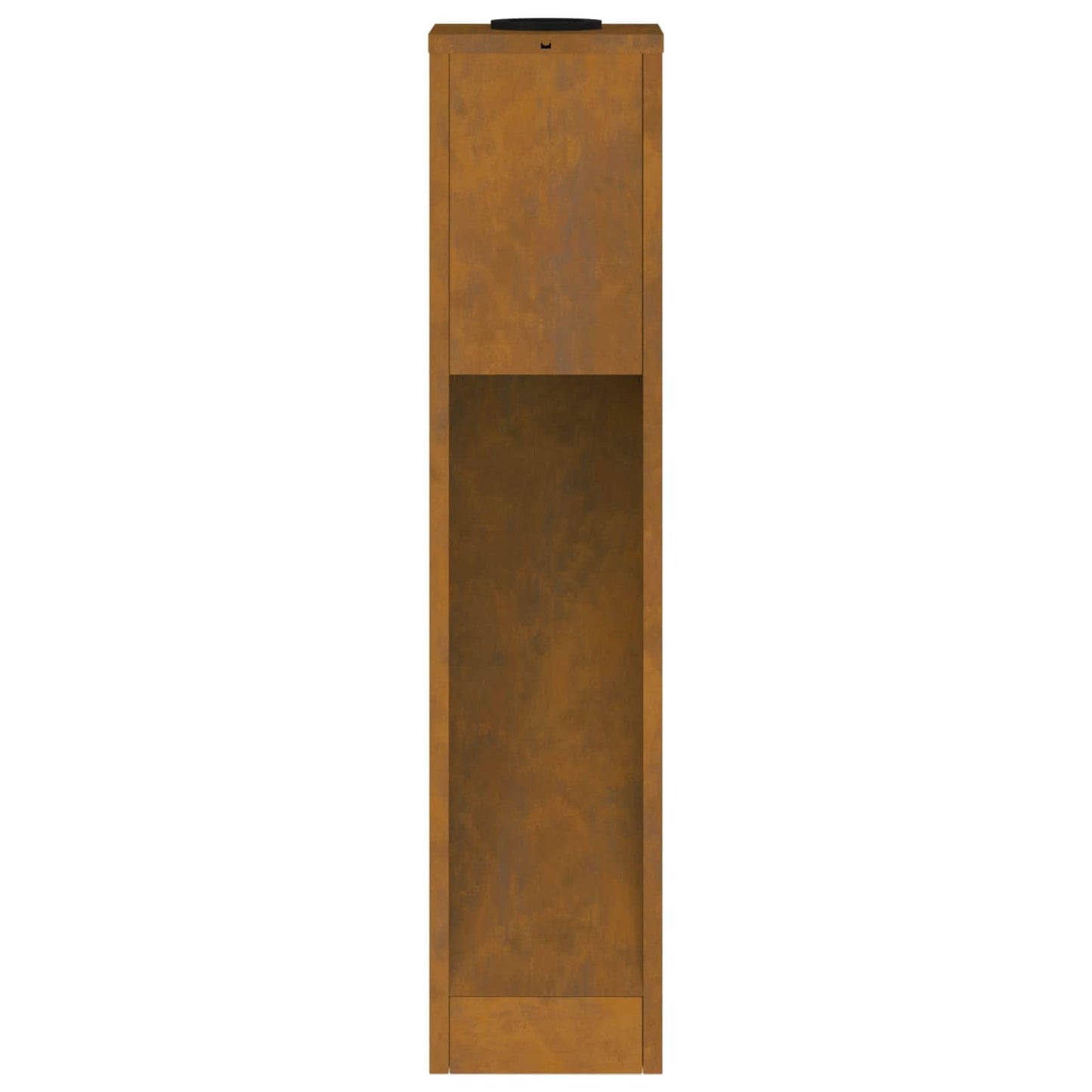 Solcelle LED Stibelys 2 pcs Bronse Cortenstål