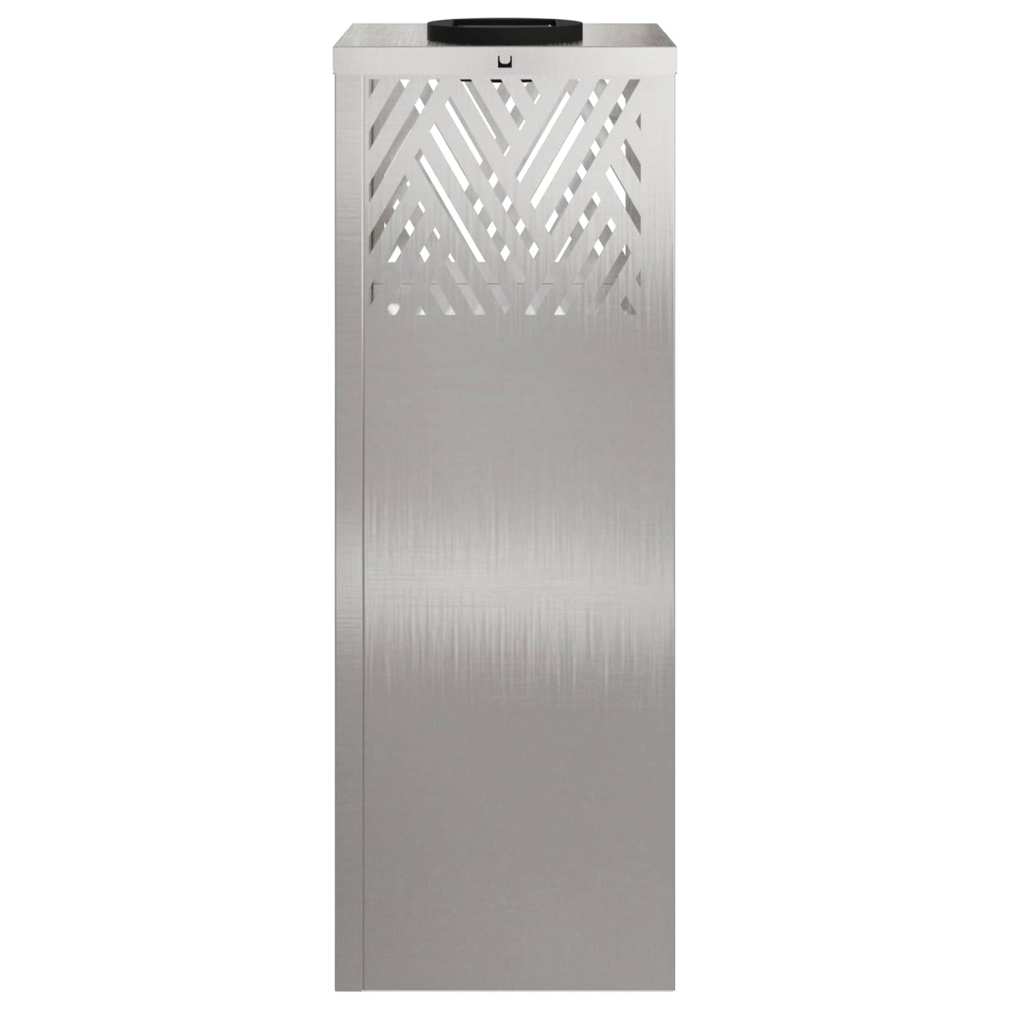 Solenergi LED stibelys 2 pcs sølv Rustfritt Stål