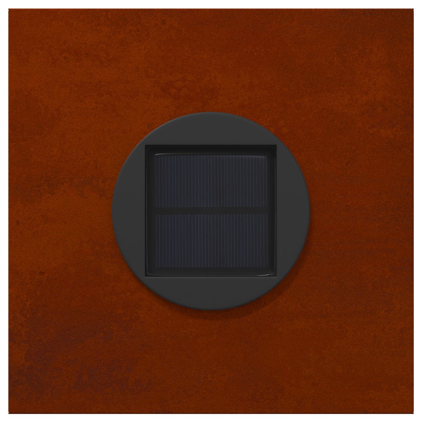 Solenergi LED stibelys 2 pcs Bronse Cortenstål