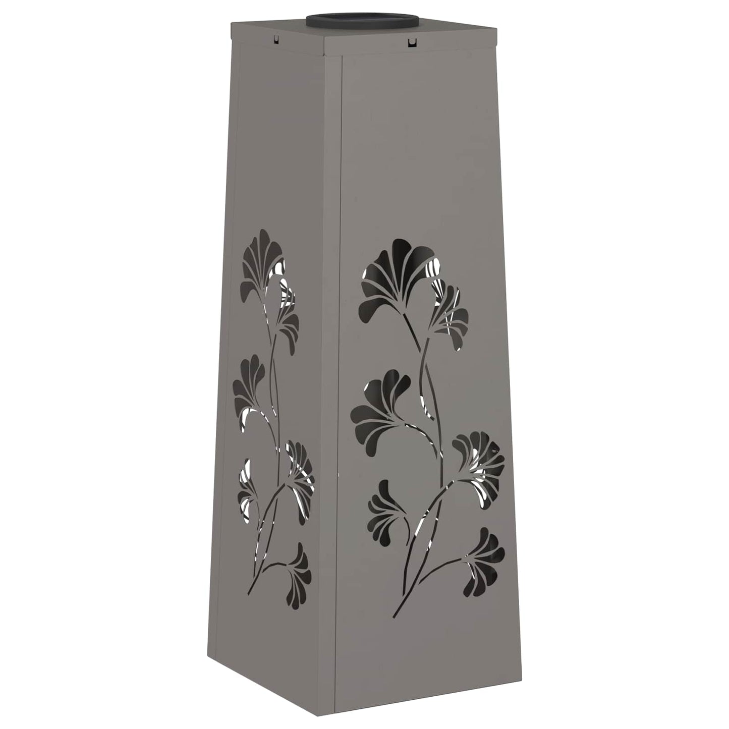Solenergi LED stibelys 2 pcs Rusten Cortenstål