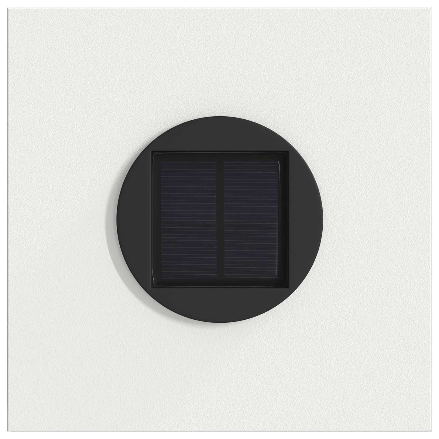 Solenergi LED stibelys 2 pcs Hvit Kaldvalset stål