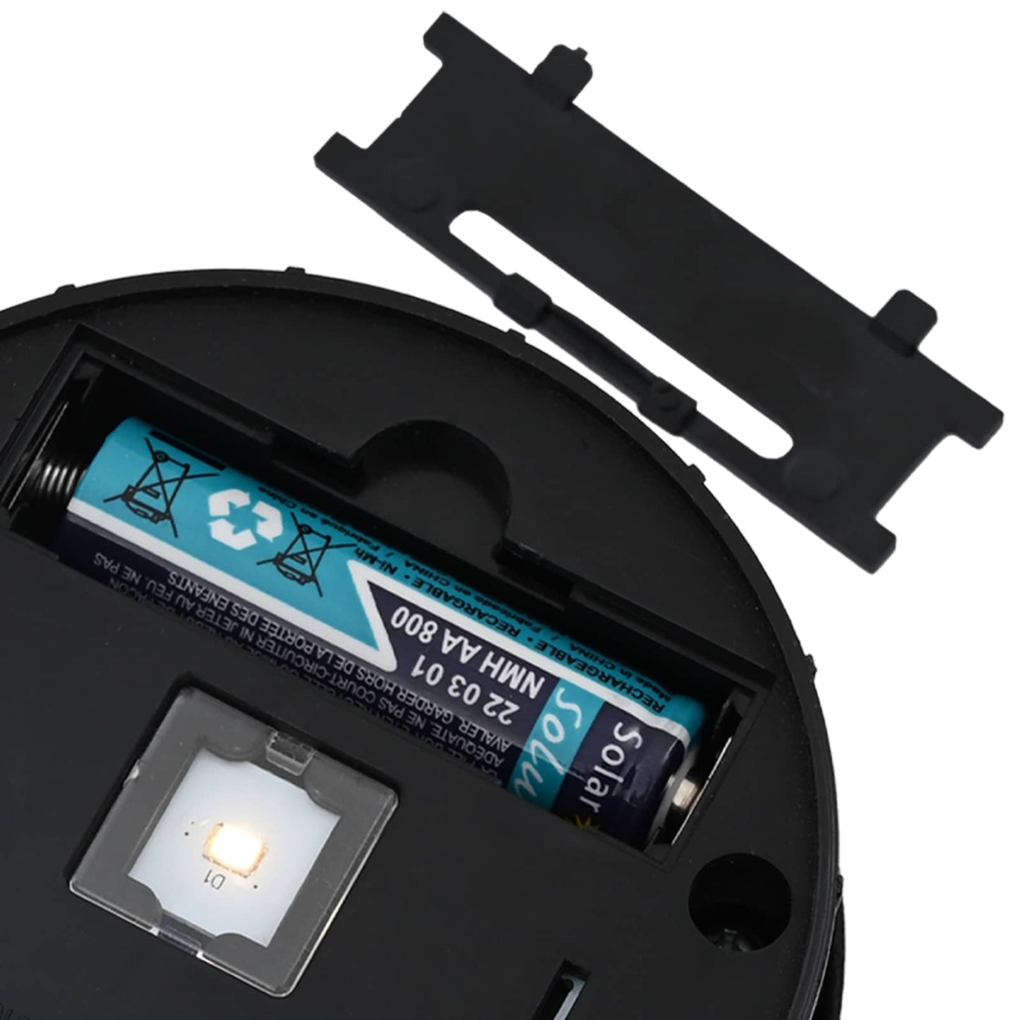 Solenergi LED stibelys 2 pcs Rusten Cortenstål