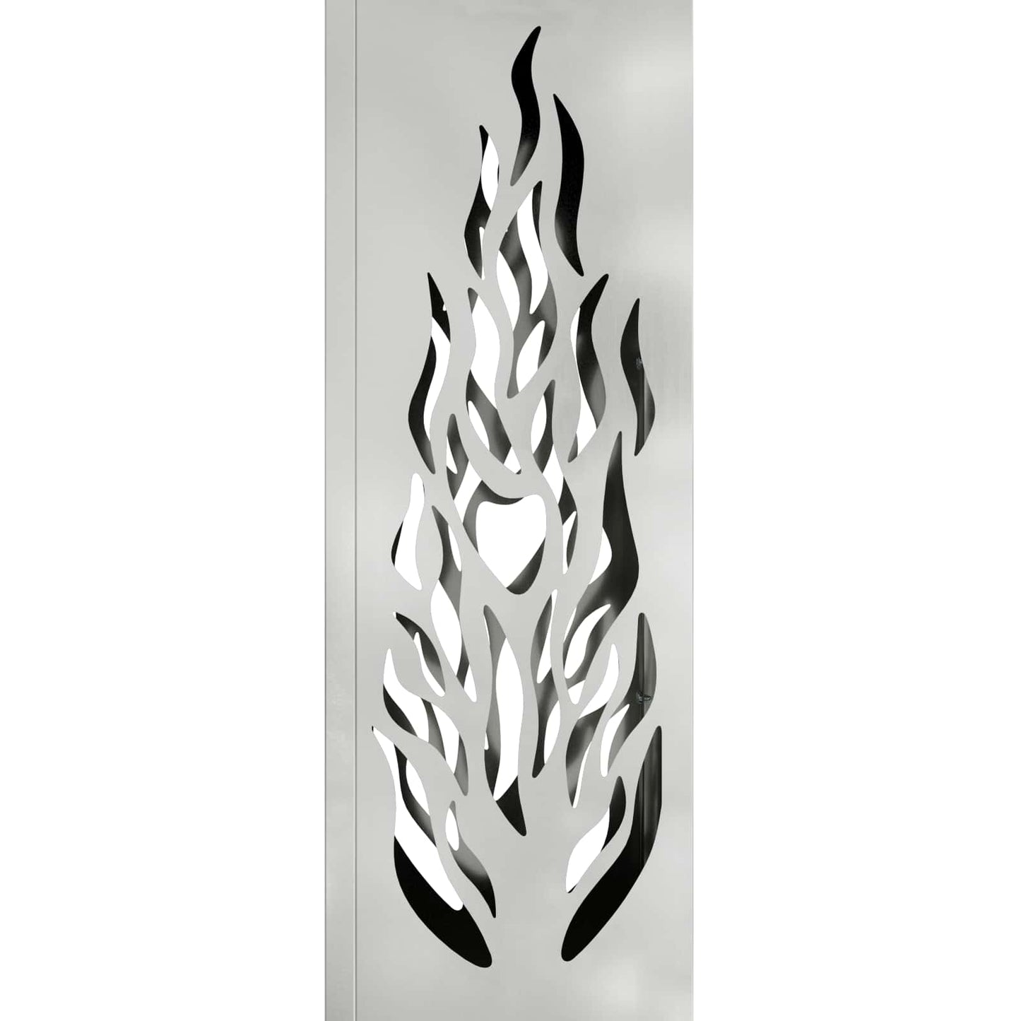 Solenergi LED stibelys 2 pcs sølv Galvanisert stål