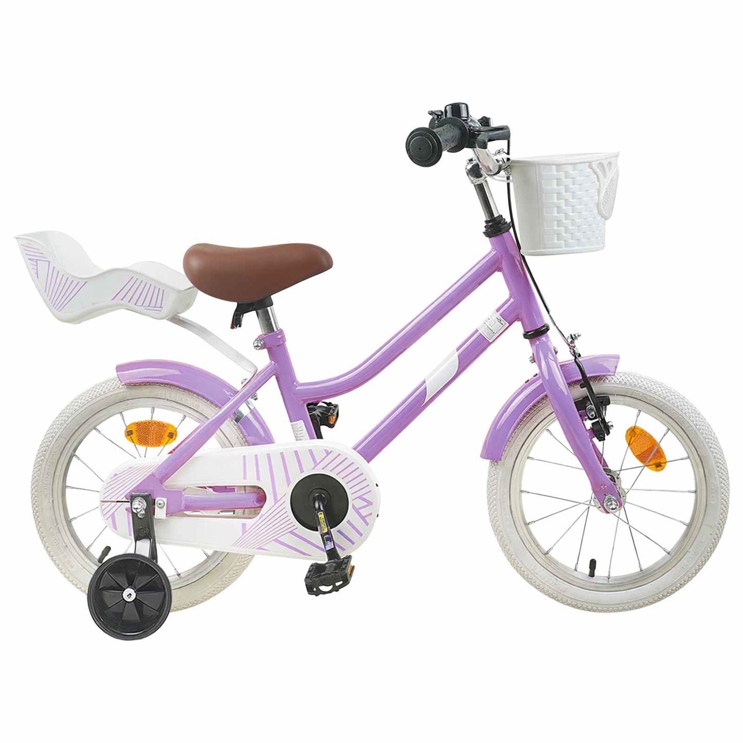 Barnesykkel 16 Tommer for 4-6 år gammel Lilla